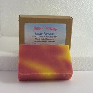 Island Paradise Natural Bar Soap, single bar